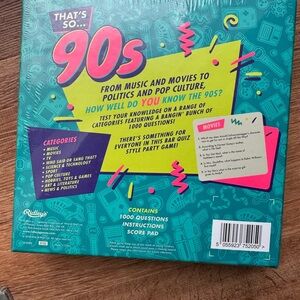 That's So 90s Party Game - Multicolor